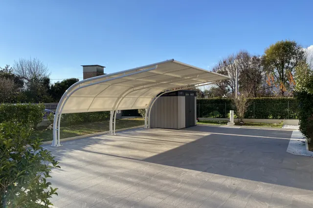 Pensilina Tubo Doppio