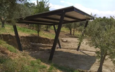 Pensilina per auto