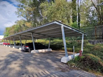 Pensilina per auto