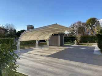 Pensilina Tubo Doppio