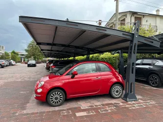 Pensiline impermeabili carico neve e fotovoltaico Pensiline impermeabili carico neve e fotovoltaico