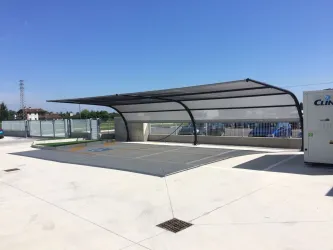 Tubo singolo, obreggiante antigrandine