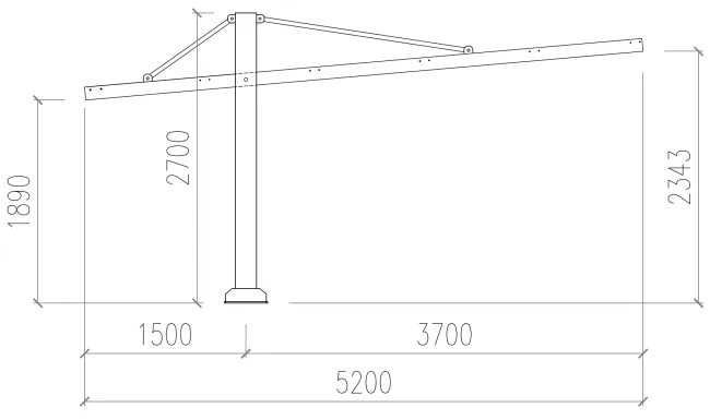 pe.tra.light - anteriore & posteriore - prospetto laterale