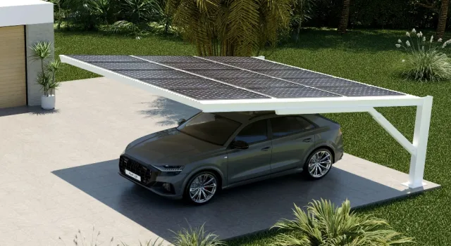 Pensiline fotovoltaico